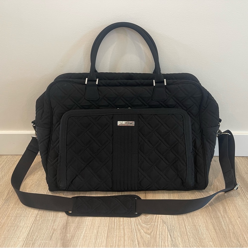 Vera Bradley Weekender Travel Bag (Black)